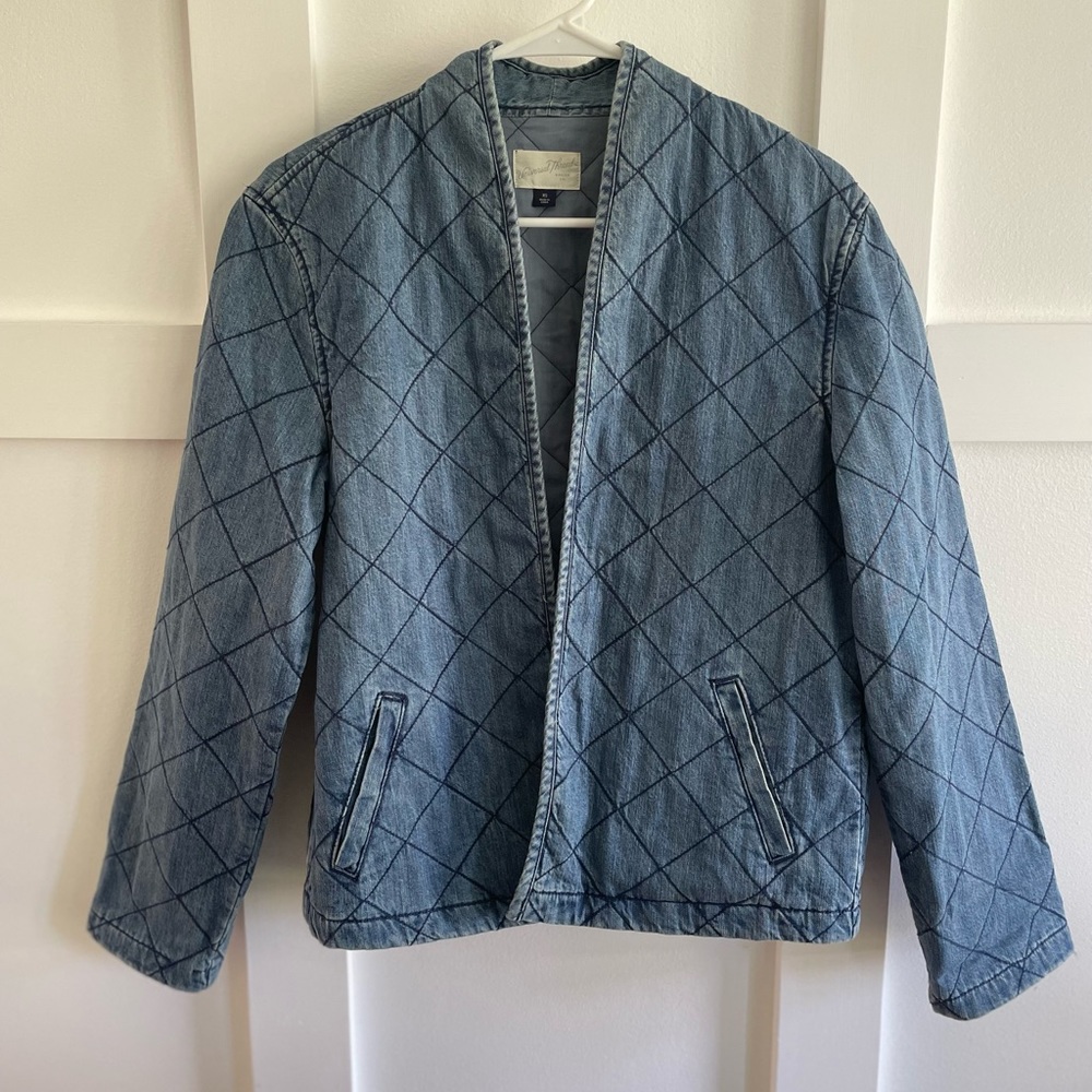Quilted Jean Jacket